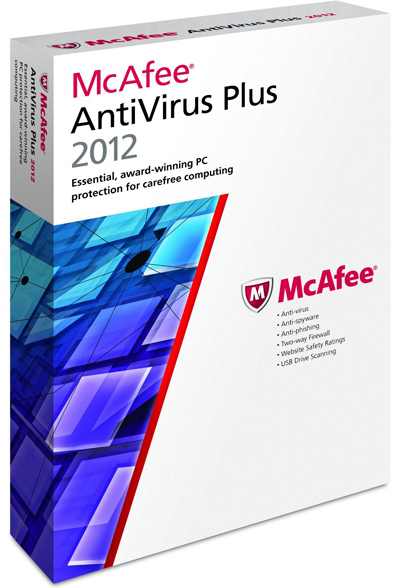McAfee antiVirus Plus 2012 McAfee antiVirus Plus 2012