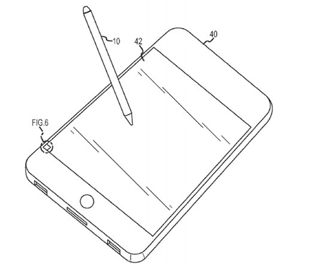 Patente da Apple com stylus Patente da Apple com stylus