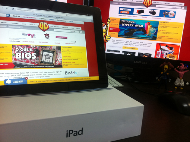 Novo iPad (Foto: André Fogaça/Ultra Downloads) Novo iPad (Foto: André Fogaça/Ultra Downloads)