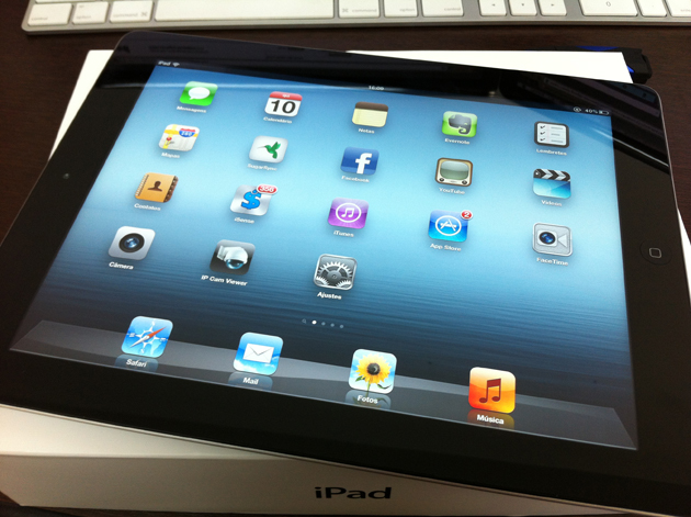 Novo iPad (Foto: André Fogaça/Ultra Downloads) Novo iPad (Foto: André Fogaça/Ultra Downloads)