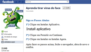 Página maliciosa Página maliciosa