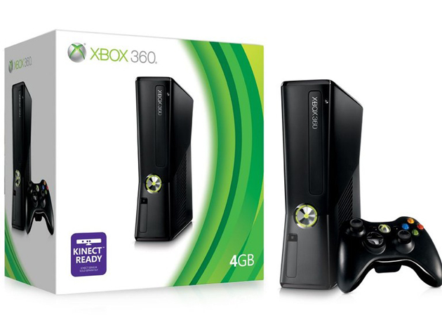 Xbox 360 com 4 GB Xbox 360 com 4 GB
