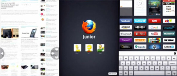 Mozilla para iPad Mozilla Junior para iPad