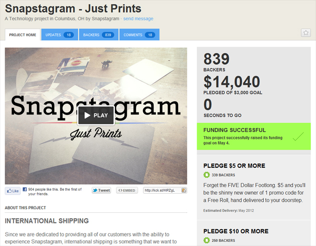 Kickstarter Kickstarter