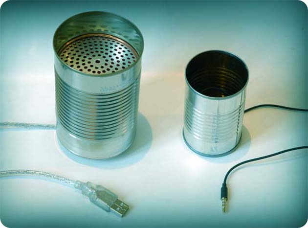Telefone de lata Telefone de lata