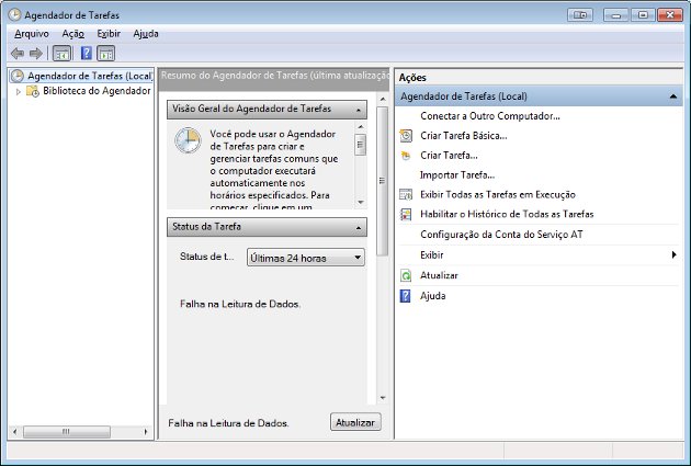 Agendador de Tarefas do Windows Agendador de Tarefas do Windows