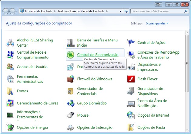 Painel de Controle Painel de Controle