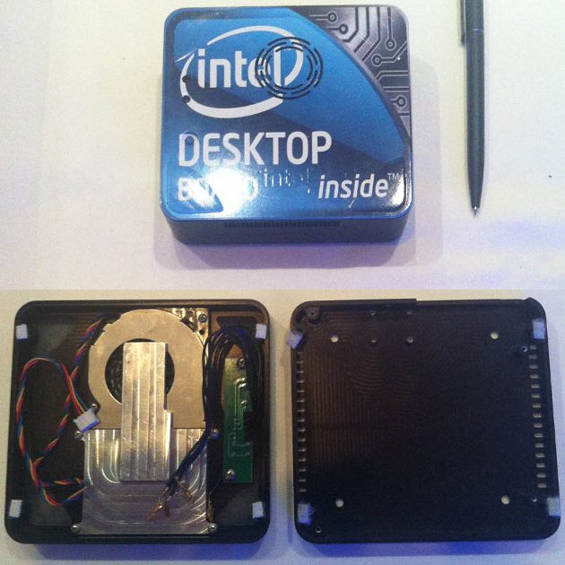 Tamanho do Intel NUC Tamanho do Intel NUC