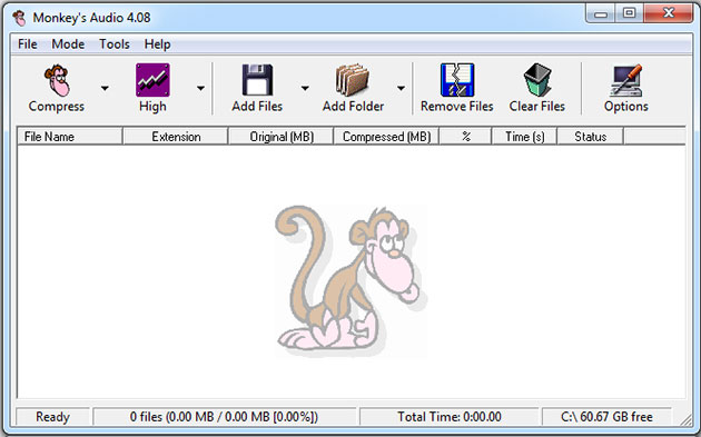 Codificador do Monkey's Audio Codificador do Monkey's Audio