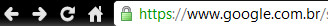 HTTPS com SSL no Google Chrome HTTPS com SSL no Google Chrome