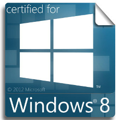 Selo de certificação para o Windows 8 Selo de certificação para o Windows 8
