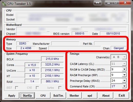 Tuning com o CPU Tweaker Tuning com o CPU Tweaker