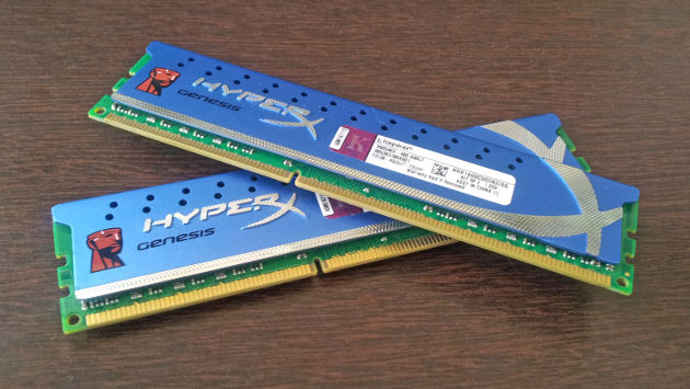 Memórias Kingston HyperX 8 GB DDR3 1600 MHz Dual Channel Genesis Memórias Kingston HyperX 8 GB DDR3 1600 MHz Dual Channel Genesis