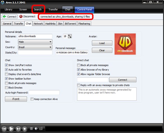Conectado e pronto para download Conectado e pronto para download