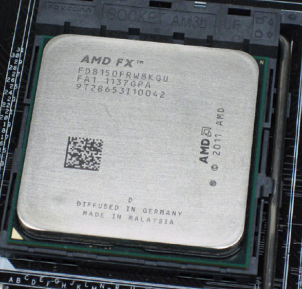 AMD Bulldozer FX-8150 AMD Bulldozer FX-8150