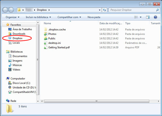 Pasta Dropbox Pasta Dropbox