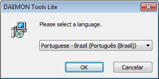 Seleção do idioma Seleção do idioma