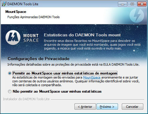 Envio de estatísticas Envio de estatísticas