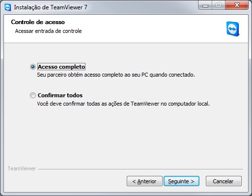 Controle de acesso Controle de acesso