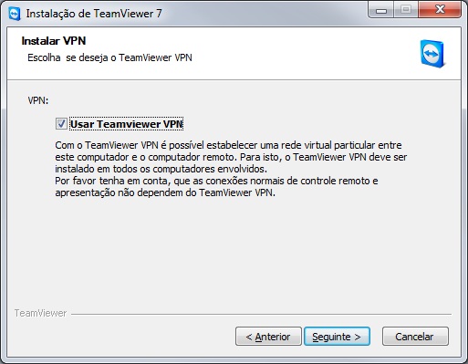 Teamviewer via VPN Teamviewer via VPN